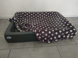 Kudde mit Kuschelfleecebezug